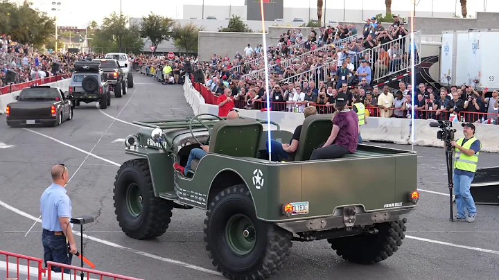 SEMA Car Show 2018 Roll Out Cruise Part 1 - Leaving for SEMA Ignited [4K]