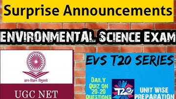 Surprise Announcements & Update on Weekly Enviro Quiz🏆 ENVIRONMENTAL Science