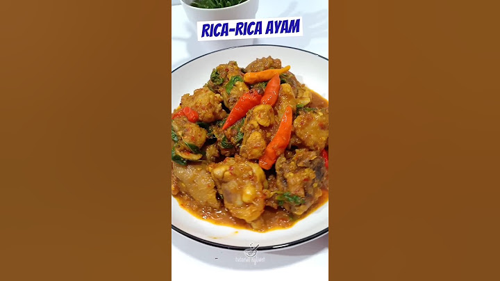 Resep rica rica ayam