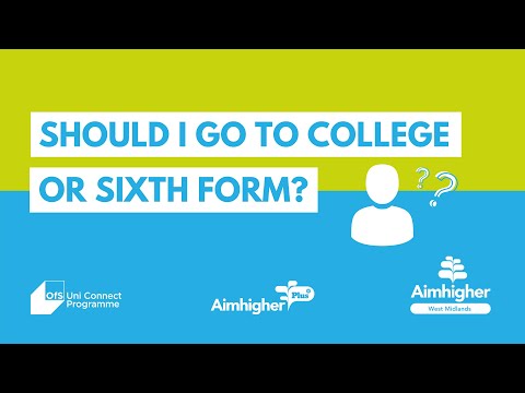 Should I go to college or sixth form?
