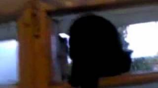 Cat get caught barking and then starts meowing!