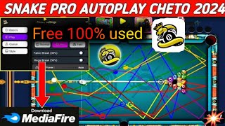 8ball pool snake autoplay free | Snake autoplay mod apk 100% free | 8ball pool snake autoplay 2024 screenshot 3