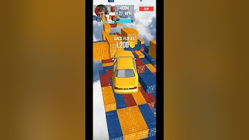 Mega Ramp Car Jumping Level 11 solve FAST