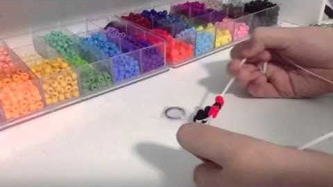 Pony Bead LadyBug Tutorial