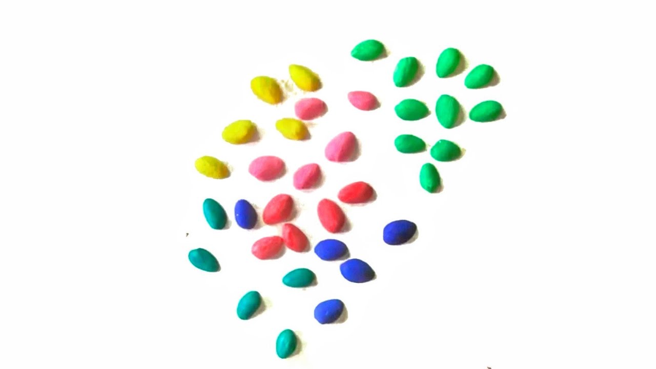 Easy pistachio shell painting colourful wall decor DIY Pistachio