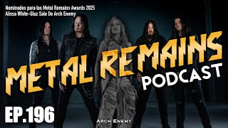 Download Lagu Alissa White-Gluz Sale De Arch Enemy, Nominados a los Metal Remains Awards 2025 [MRP196] MP3