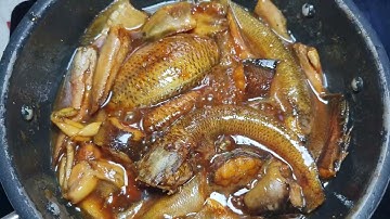 cá đồng kho tiêu