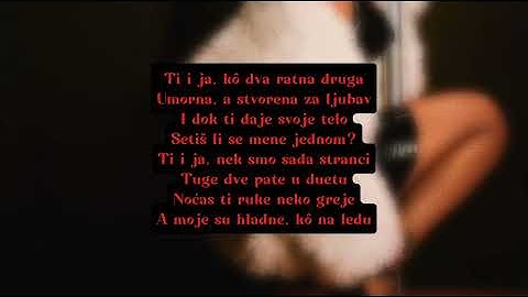 Seka Aleksić - Ti i Ja (Lyrics Video by Blkan Vibes || EP "Trilogy 1")