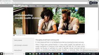 MindVictoria - Iteration 2 - Usability testing 2