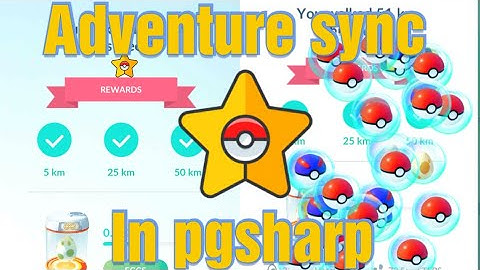 How to enable adventure sync in pgsharp || New Method 2021 || #adventuresync #PokeGoGamer