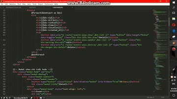 Thêm, sửa, xóa dùng Ajax trong Laravel.