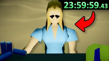 I streamed until I beat RuneScape