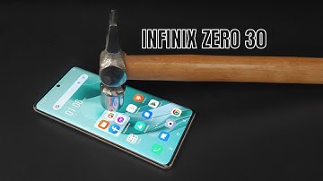 Infinix Zero 30 Gorilla Glass & Screen Scratch Test | Durability Test |