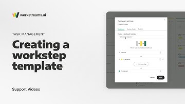 workstreams.ai Support | How To Access Preconfigured Workflow Templates