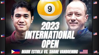 SHANE VAN BOENING VS MARK ESTIOLA THE PRIDE OF DAVAO | PHILIPPINES VS USA | 2023 INTERNATIONAL OPEN