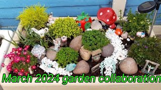 March 2024 Garden Collaboration. It all looks so barren!