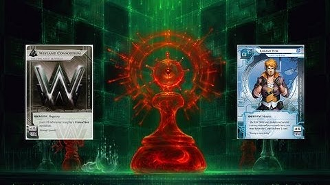 [Android: Netrunner] Weyland "Blitz" VS Laramy Fisk