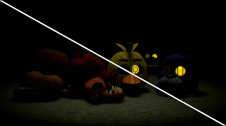 [FNAF C4D SPEED ART] Good and Bad End FNAF 3 (IMAGE)