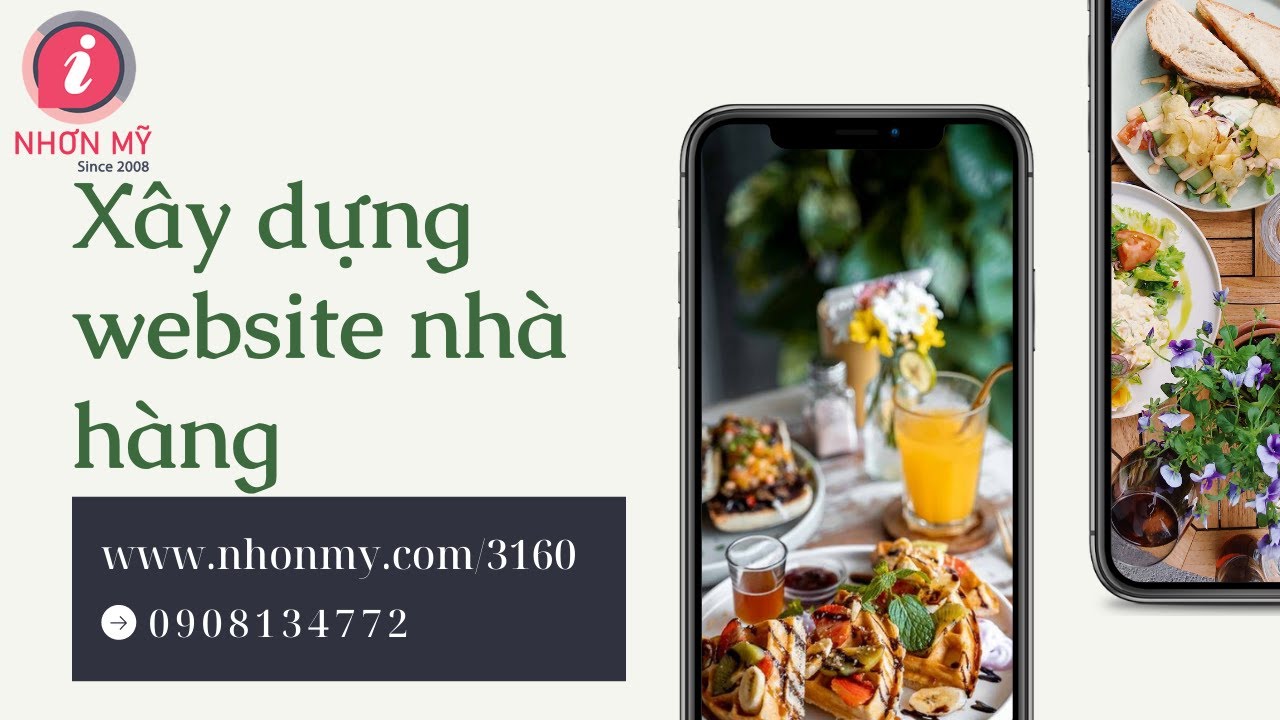 Xây dựng website nhà hàng chuyên nghiệp