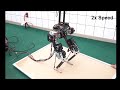 Design and Control of a Miniature Bipedal Robot with Proprioceptive Actuation for Dynamic Behaviors