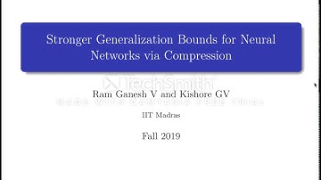 Generalization Bounds for Neural Networks