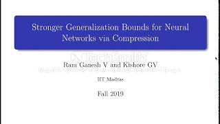 Generalization Bounds for Neural Networks