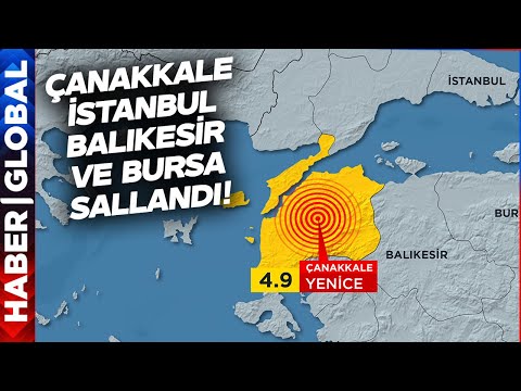 Marmara 4.9'la Sallandı! İstanbul Valisi Davut Gül'den Son Dakika Deprem Açıklaması