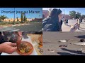 Premier jour au maroc visite djama3 lefna madina partie 01