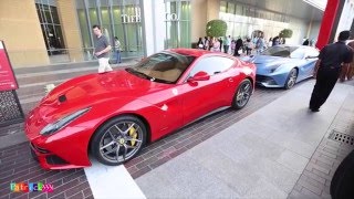 Ferrari f12 berlinetta at dubai mall