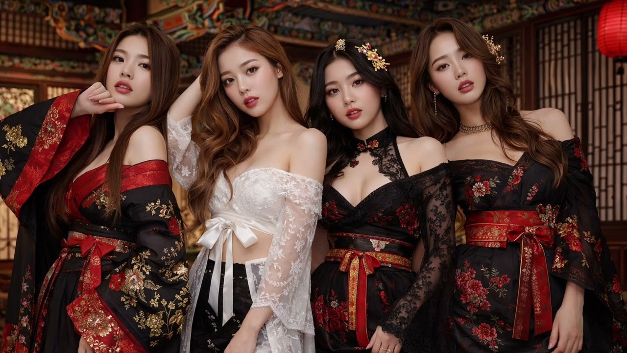 Four Moons (사계의 달) | Traditional Korean Fusion K-Pop Girl Group