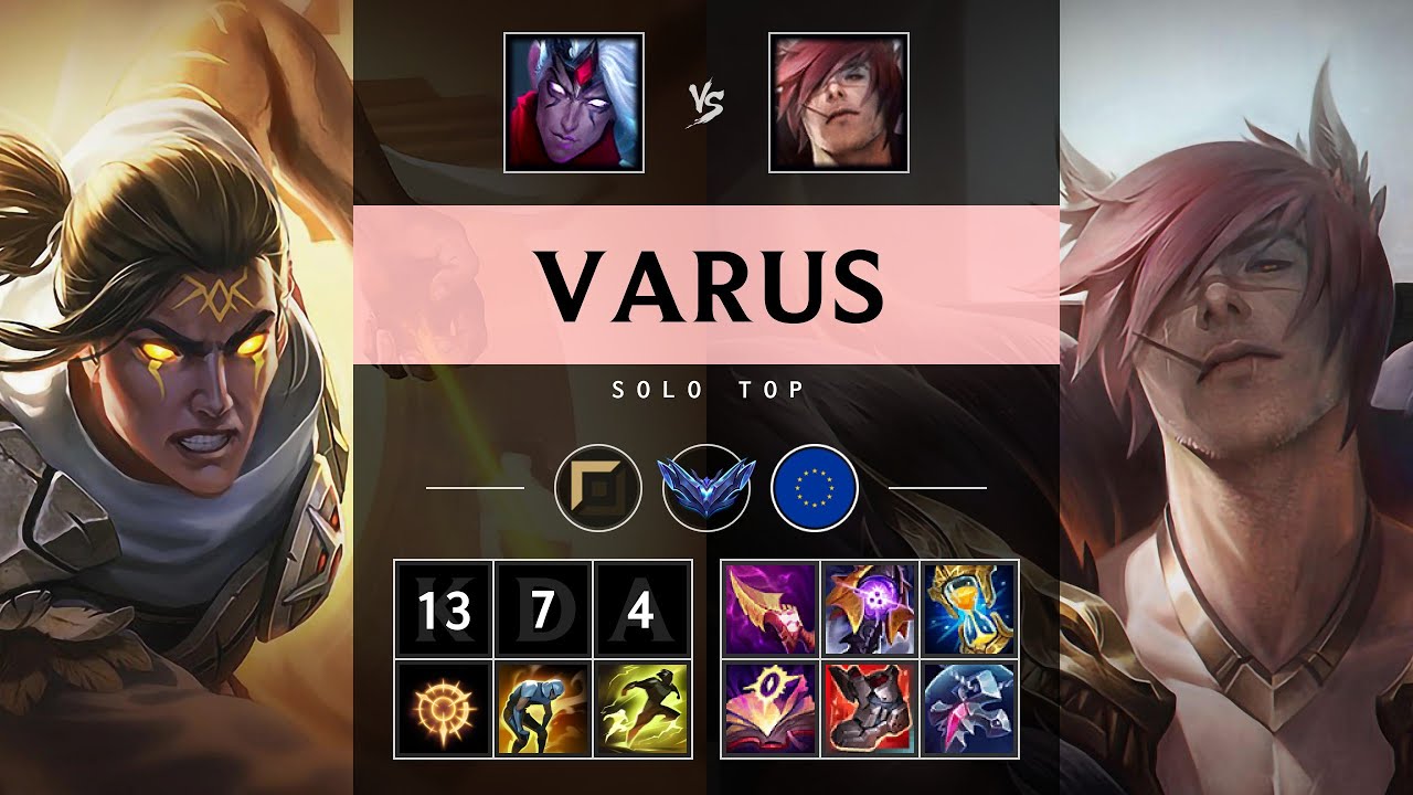 Varus Top vs Sett - EUW Diamond Patch 25.19