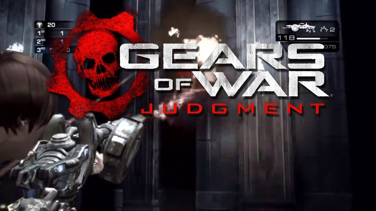 Gears of War Judgment Slaying the Gears Reaper on Library (Easter Egg
