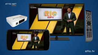 Configurando  Atto NET i Smart   Multicast Streaming App ATTO TV screenshot 1