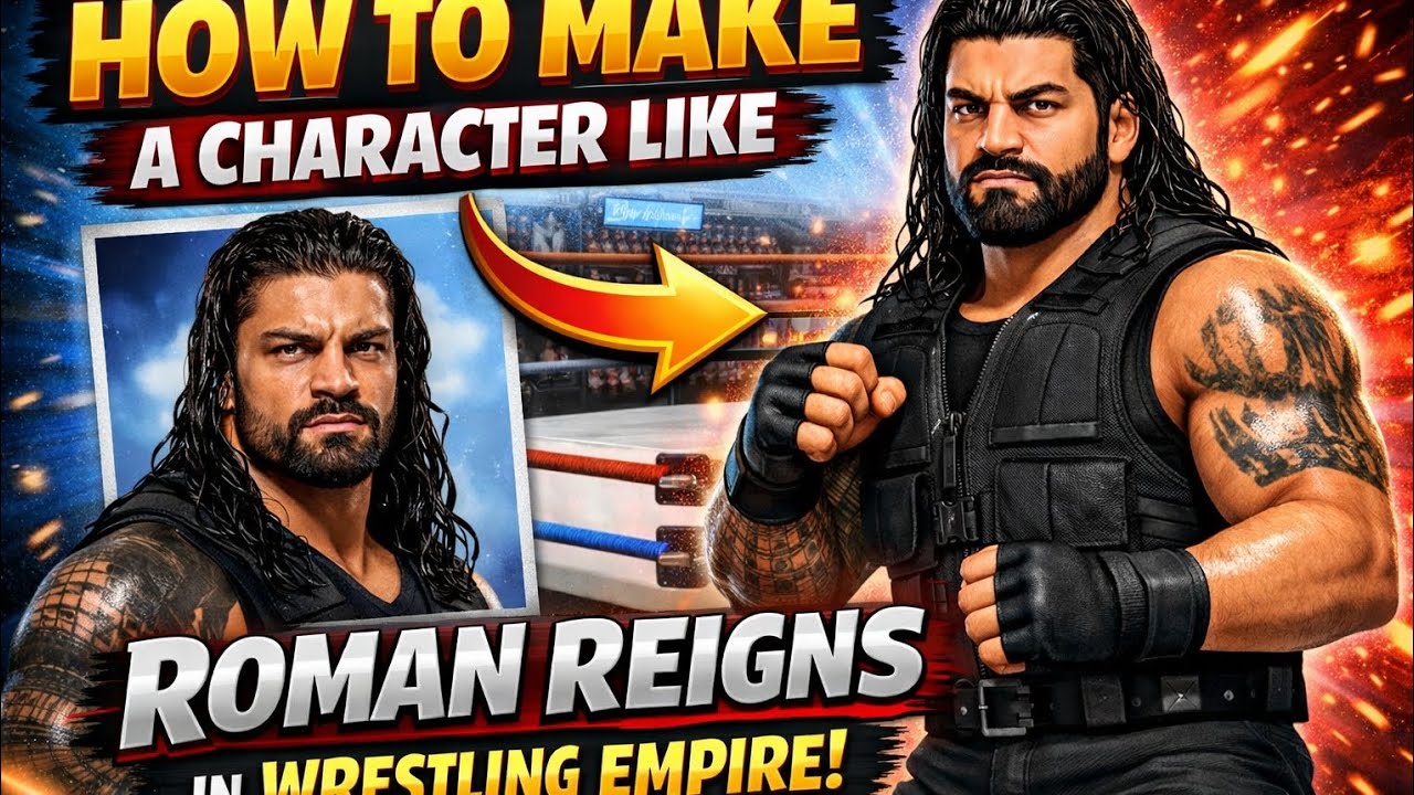Lets make Roman Reigns in wrestling empire 