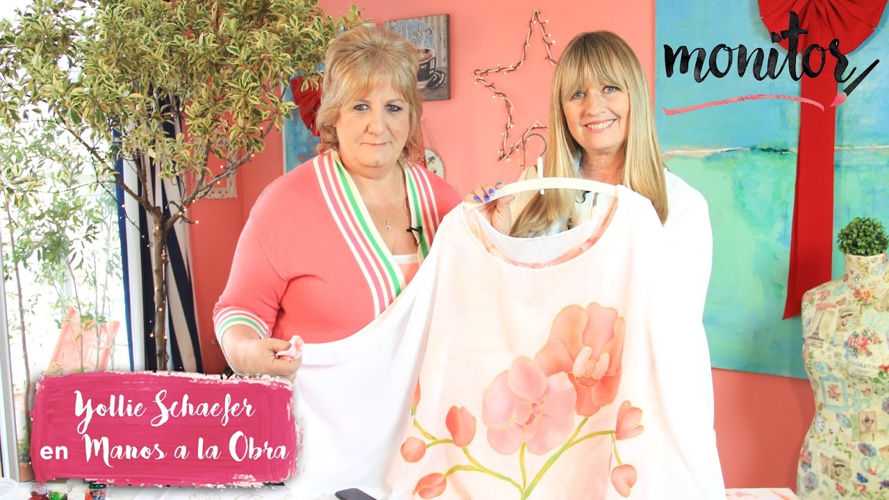 MONITOR | Yollie Schaefer | Acuarela sobre Seda | Manos a la Obra