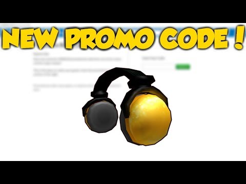 ROBLOX HOW TO GET THE 24K GOLD HEADPHONES [NEW PROMO CODE] [EXPIRED]