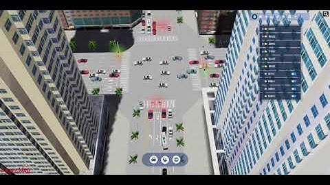 3D Rendering of Traffic Simulation Based on High-precision 3D Map