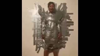 Stan Twitter Girl Falling Off Wall