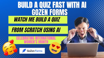 GoZen Form Building: Quiz Builder Tutorial