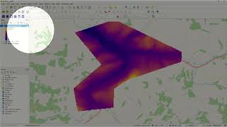iMOD plugin for QGIS - demonstration of the widget to view cross sections over a 3D geological model