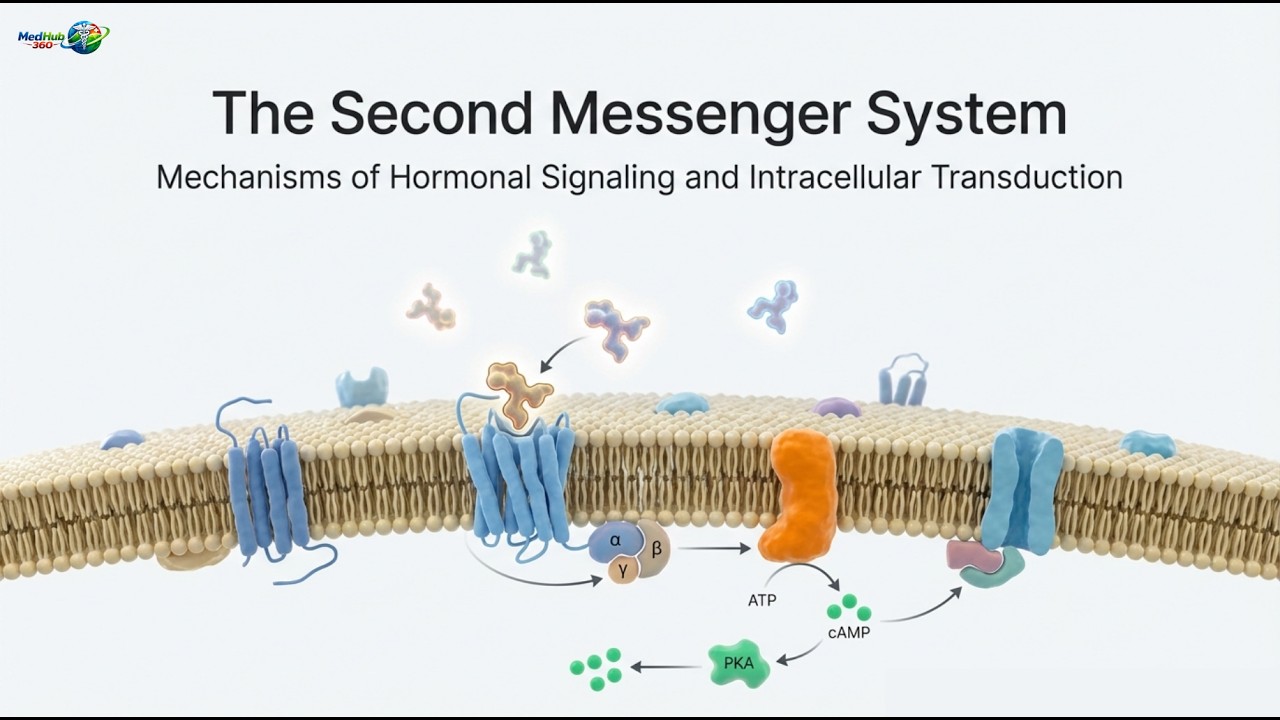 شرح بالعربي  |  Second Hormone Messenger & Pathways