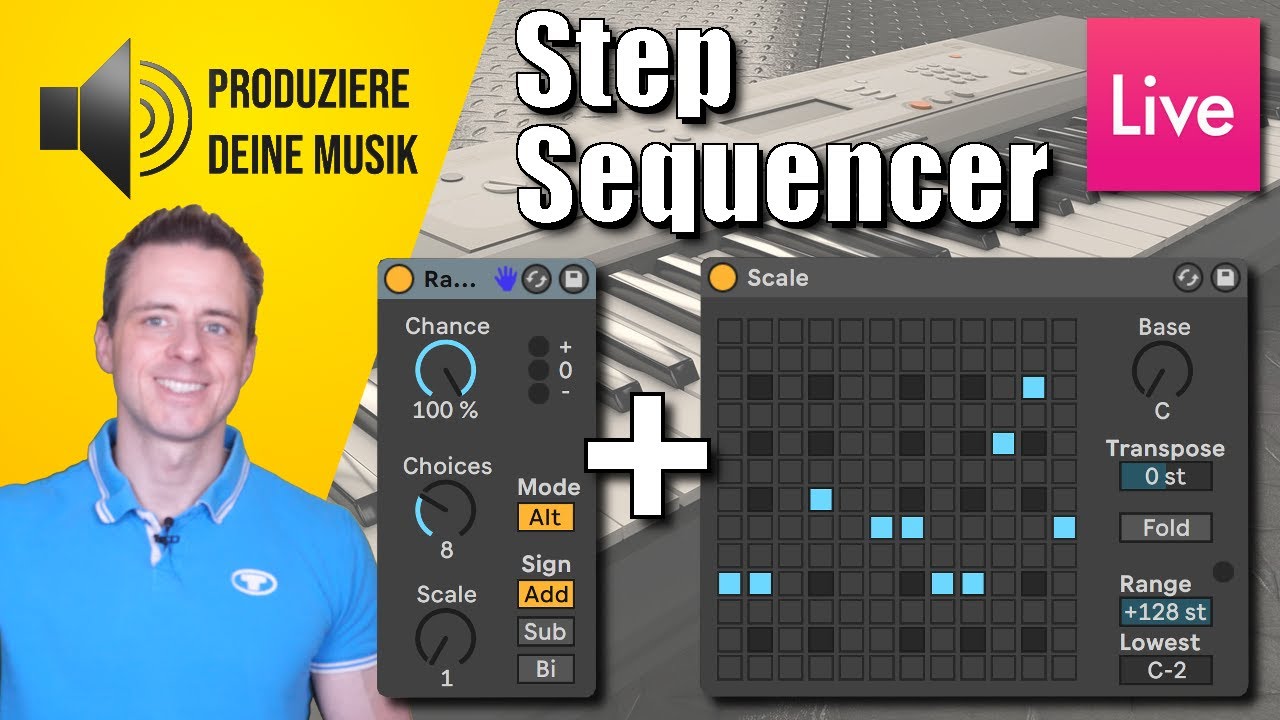 Baue einen Step Sequencer mit Ableton Live's MIDI Effekten! - YouTube