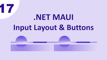 MAUI - Syncfusion : Input Layout and Button Controls