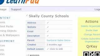 LearnPad Management Portal- Inviting a New User