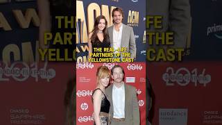 The real-life partners of the “Yellowstone” cast. #yellowstone #kellyreilly #colehauser