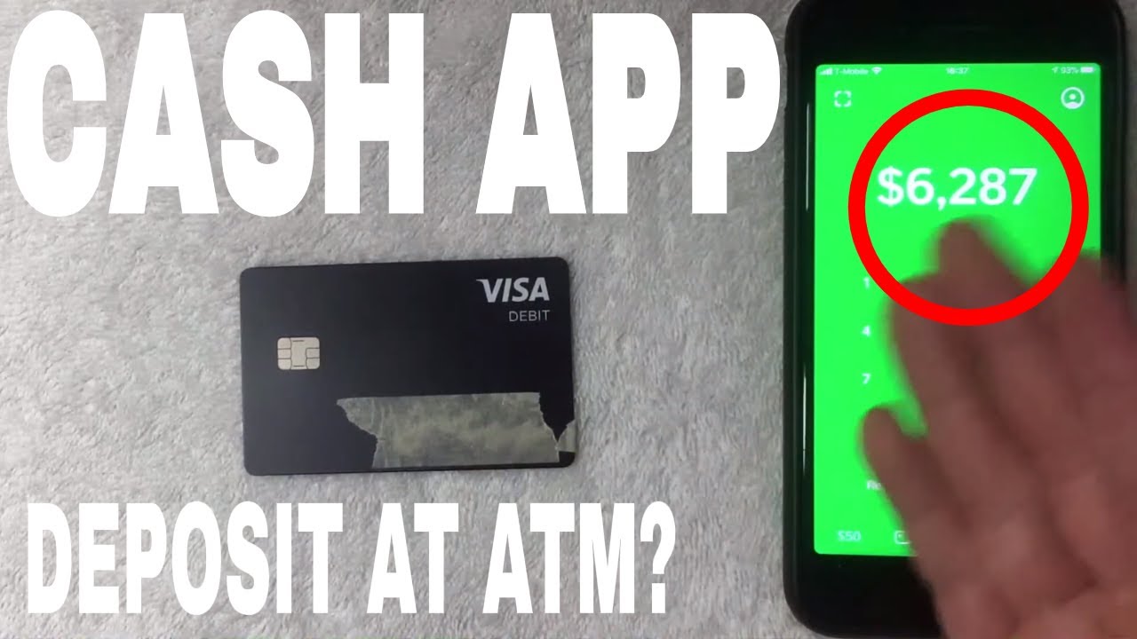 How Do You Deposit Money On A Cash App Card At Atm / How ...