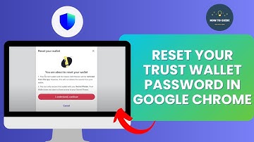 How to Reset Trust Wallet Password on PC (2024) | Trust Wallet Account Recovery