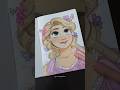 drawing my fav Disney princess!! 💜✨ #art #arrtxmarkers #rapunzel #drawing #sketch