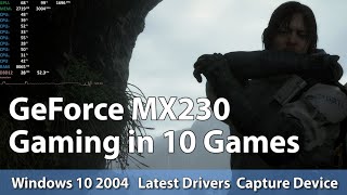 Nvidia GeForce MX230 - Gaming in 10 Games