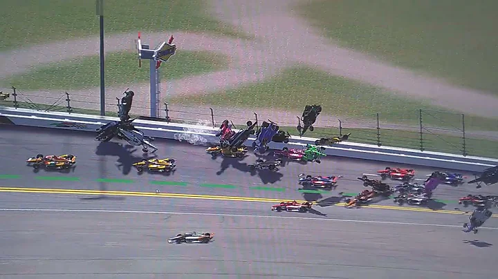 This is why indycar doesn't race at Daytona